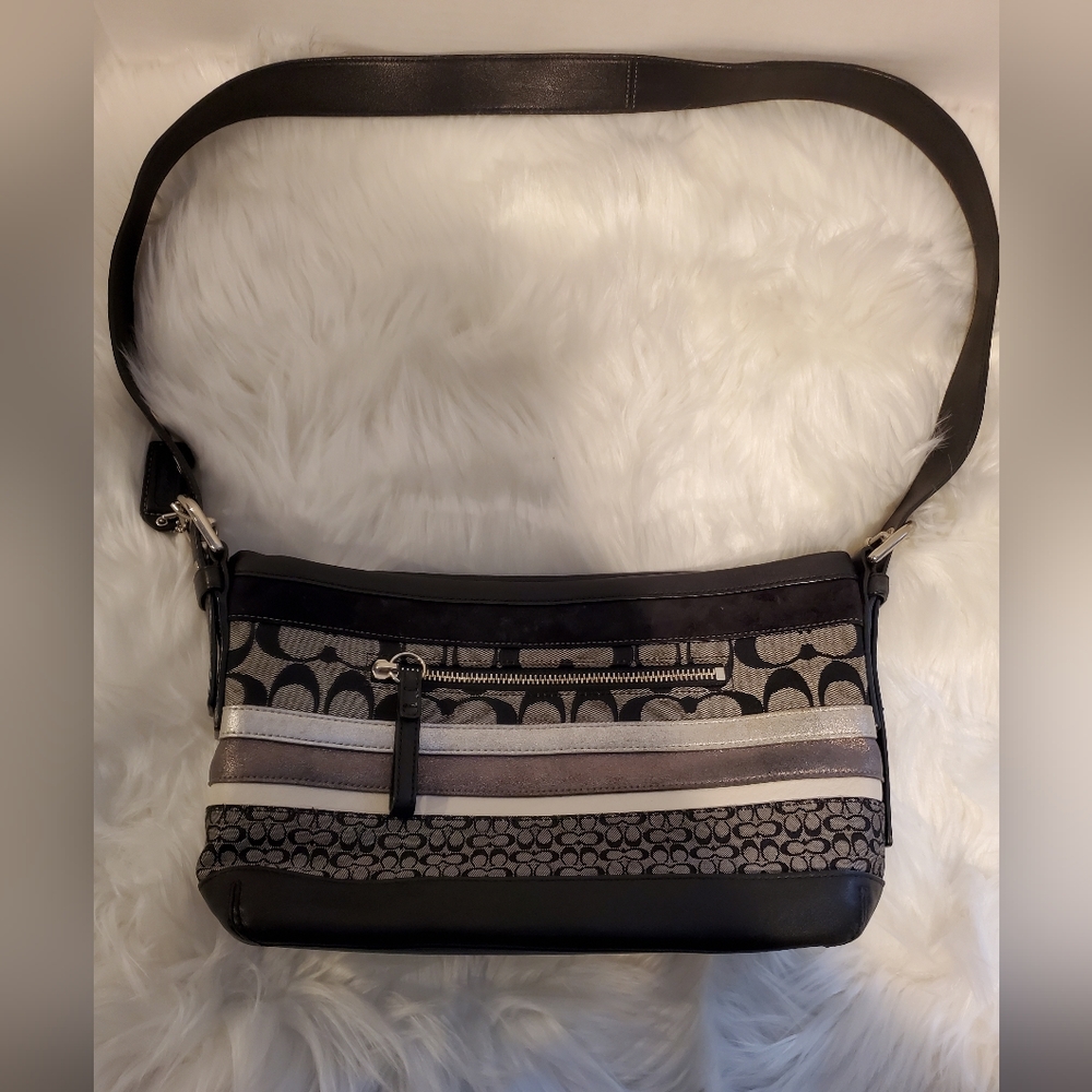 Coach Multi Pattern Shoulder Bag - image 1
